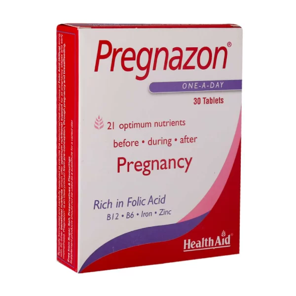 قرص پرگنازون قرص پرگنازون | هلث اید | مولتی ویتامین دوران بارداری