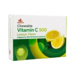 قرص ویتامین ث جویدنی 500 میلی گرمی لیمو ویتامین لایف