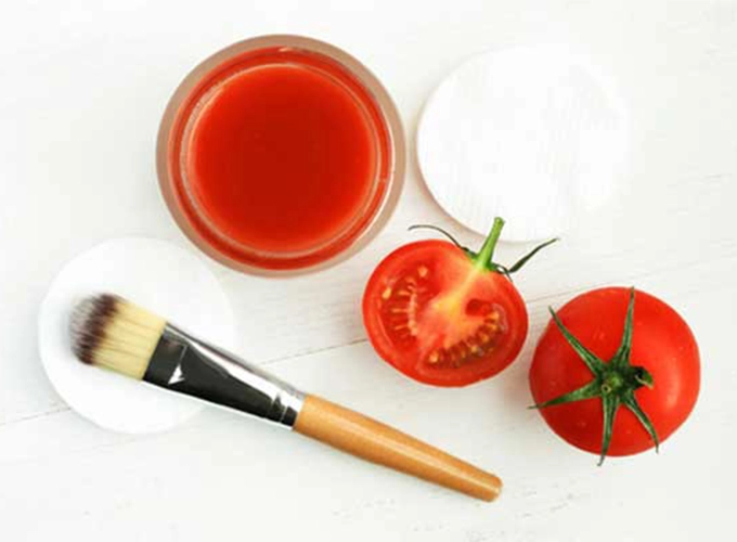 ماسک گوجه فرنگی برای انواع پوست